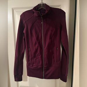 Lululemon Burgundy Jacket -Size 6